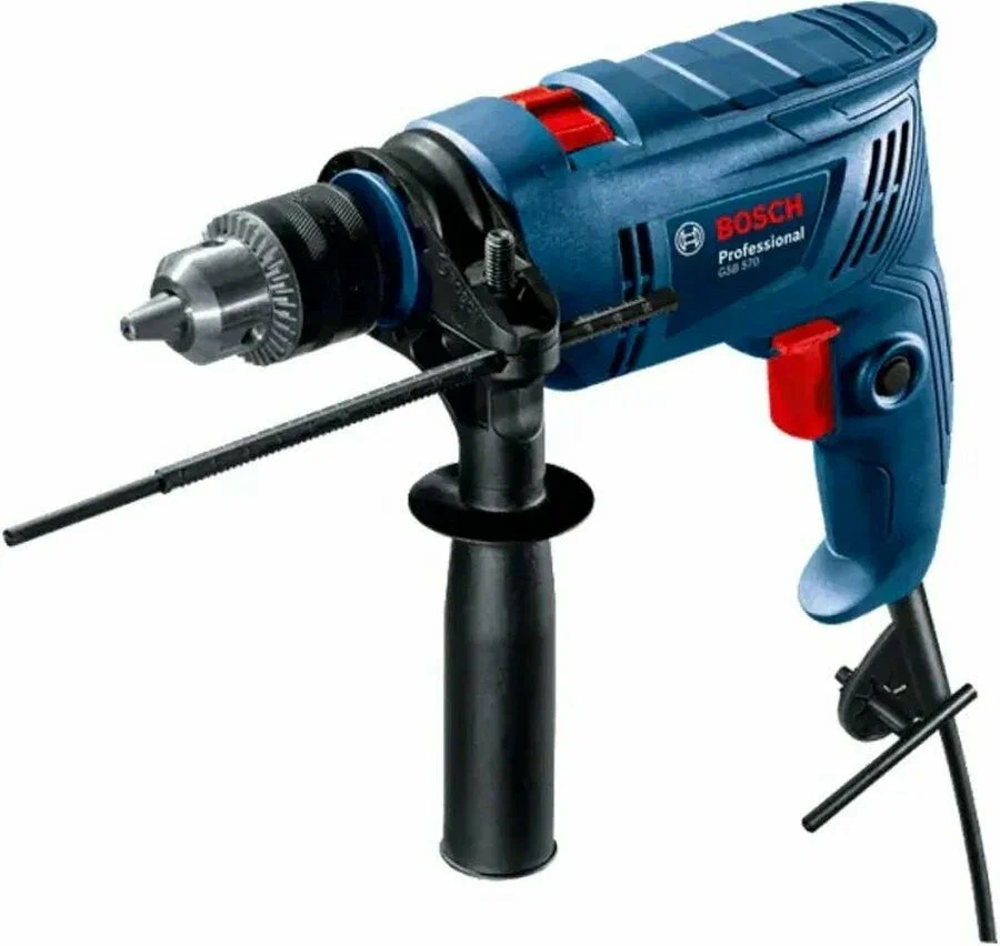 Дрель Bosch GSB 570, синий